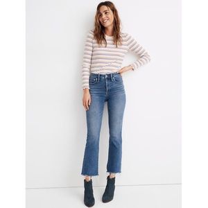 Madewell Cali Demi-Boot Jeans in Fleetwood Wash